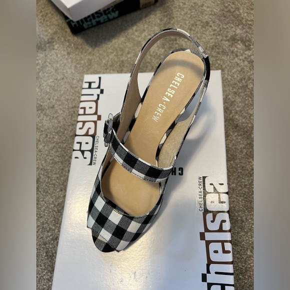 Chelsea Heels - Gingham - Picture 2 of 2
